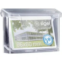 Sigel Wandprospekthalter transparent bis 96,0 x 60,0 mm 10,5