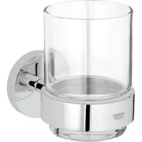 Grohe Essentials Glas mit Halter chrom