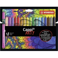 Stabilo Filzstift Cappi 18 St. mehrfarbig