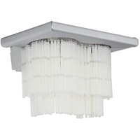 EGLO Wand Lampe Wohn Zimmer Glas Stäbe Strahler Beleuchtung