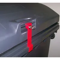 CTS Müllcontainerverschluss, 1100 Liter, für Weber, Deckel im Deckel,