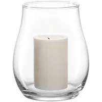 LEONARDO Windlicht Giardino Glas Weiß