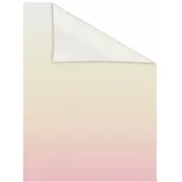 Lichtblick Fensterfolie Ombre Rosa 1, St., blickdicht, strukturiertKlebepunkte, selbstklebend,
