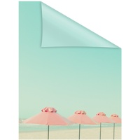 Lichtblick Fensterfolie »Sonnenschirme«, 1 St., blickdicht, strukturiertKlebepunkte, selbstklebend, Sichtschutz,