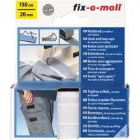 Fix-o-moll Klettband zum Nähen weiß 150 cm 20 mm