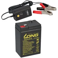 KungLong AGM BLEI AKKU BATTERIE 6V 4,5Ah kompatibel für