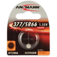 Ansmann 377 Silveroxid SR66 19 mAh 1 St.