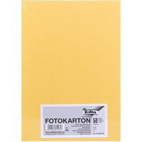 Folia Fotokarton gold 300 g/qm 50 Blatt