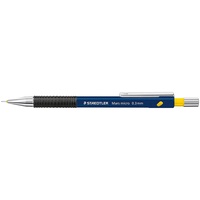 Staedtler Druckbleistift B 0.3mm schwarz/blau, Radierer (775 0,3 mm,