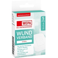 Wepa Wundverband 7,2x5 cm steril