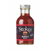 Stokes Sauces Burger Relish Sauce - 265 ml)
