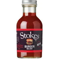 Stokes Sauces Stokes Burger Relish Sauce - 265 ml)