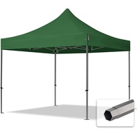 Eurex Faltpavillon 3 x 3 m dunkelgrün 582538 