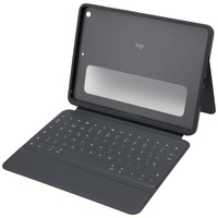 Logitech Rugged Folio Tastatur und Schutzhülle für Apple iPad