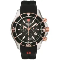 Swiss Alpine Military Herren Armbanduhr 7040.9857 | schwarz
