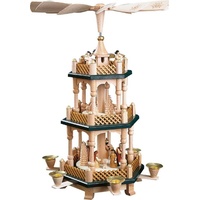 Erzgebirgische Volkskunst Richard Glässer GmbH Weihnachtspyramide Tischpyramide Erzgebirge Christi