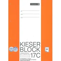 Brunnen Kieserblock gelocht DIN A4 liniert