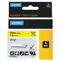 Dymo Schriftband DYMO IND RHINO 1805431 Vinyl Bandfarbe: Gelb
