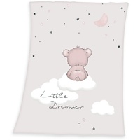 Herding babybest® 1540204014 - Little dreamer Soft-Peachdecke, 75 x