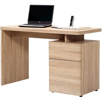 Jahnke Schreibtisch »CU-LIBRE 120«, platzsparender Arbeitsplatz, braun