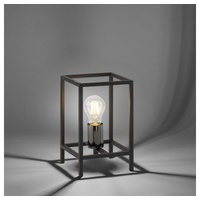 Just light. Leuchten Direkt Tischleuchte FABIO schwarz