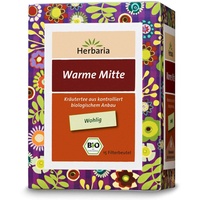 Herbaria Warme Mitte Tee Teebeutel 15 x 6 g