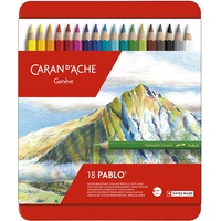 Caran d'Ache Pablo Farbstifte 18 St. Grau