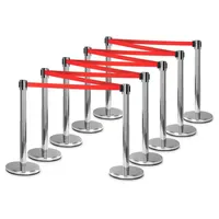 Stagecaptain PLS-200S Absperrständer Personenleitsystem silber