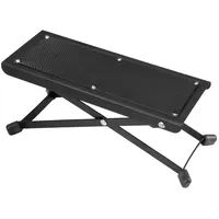 Dimavery Gitarrenfußbank, schwarz
