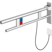 Hewi System 900 Haltegriff Stützklappgriff Edelstahl matt 900 mm