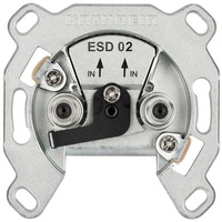 Kathrein SAT-Steckdose 2fach ESD 02