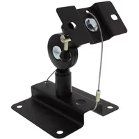 InLine InLine® Lautsprecher Wandhalterung bis 15kg, 2er Set, schwarz