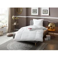 RIBECO "Bettdecke in 135x200 und 155x220cm Topseller", weiß, B:155cm