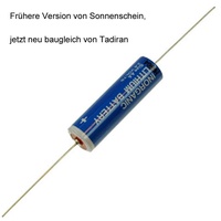 Sonnenschein, Tadiran Sonnenschein Inorganic Lithium Battery SL-360/P Axialer Draht