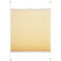 LIEDECO Klemmfix Plissee verspannt 80 x 150 cm beige