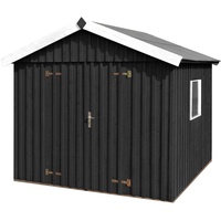 Weka Schwedenhaus 348/349 2,46 x 2,4 m anthrazit