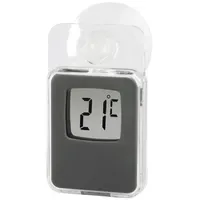 Hama Fensterthermometer Grau 00186397