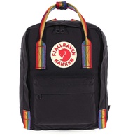 Fjällräven Kanken Rainbow Mini black/rainbow pattern