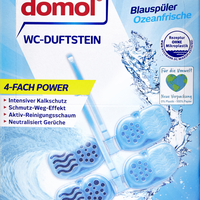Domol Blauspüler Ozeanfrische WC-Duftspüler Ocean Fresh, 2,0 St.