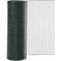 Siena Garden Sechseckgeflecht PVC 25 m Grün