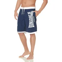 Lonsdale Clennell Shorts, Navy/White, M