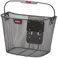 KLICKfix Farradtasche Uni Korb, Feinma. Anthrazit Lenkerkorb, 25 x