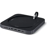 Satechi Aluminum Stand Hub für Mac Mini Space Gray,