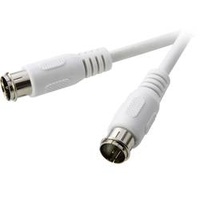 SpeaKa Professional SAT Anschlusskabel [1x F-Quickstecker - 1x F-Quickstecker]