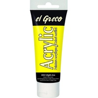 Kreul el Greco Acrylic Tube echtgelb zitron, 75 ml