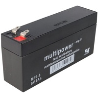 MultiPower Blei-Akku MP3-8 Pb 8V / 3Ah