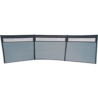 Eurotrail Windschutz mit Fenster 500 x 140 cm