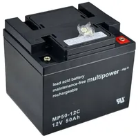 Multipower MP50-12C 50Ah Zyklenfest M6 Innengewinde