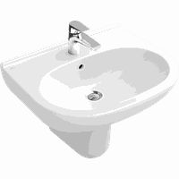 Villeroy & Boch O.novo Waschtisch 65 x 51 cm