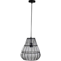 WOFI Pendelleuchte BANKS, schwarz, 150 cm